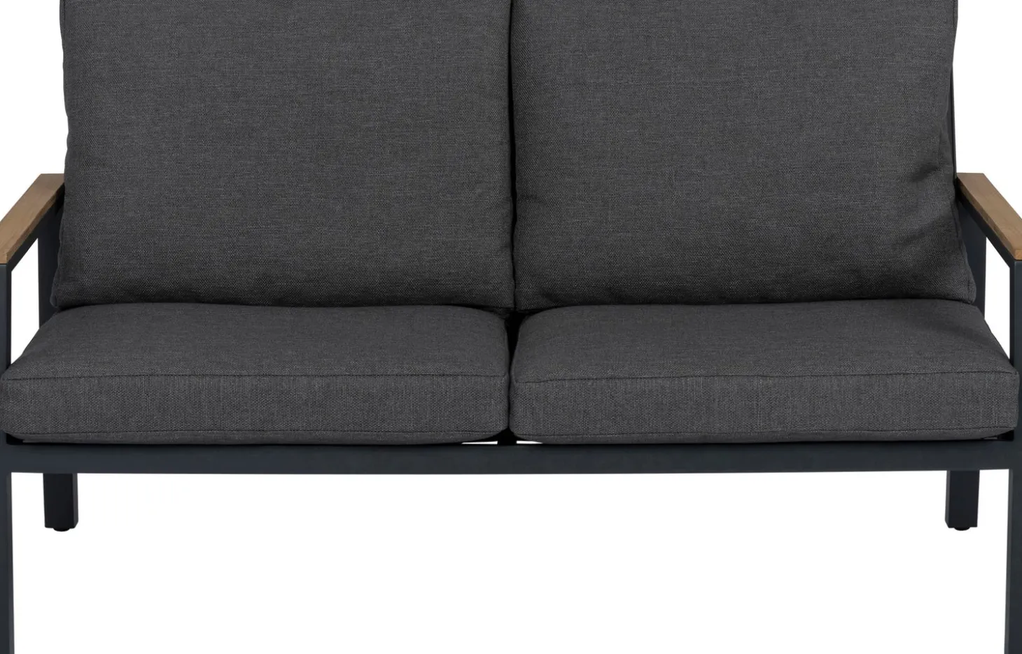 Intratuin 2-zits loungebank Hidde antraciet