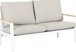 Intratuin 2-zits loungebank Hidde wit
