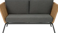 Intratuin 2-zits loungebank Iris naturel
