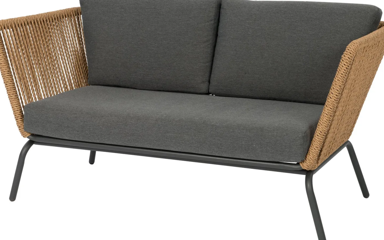 Intratuin 2-zits loungebank Iris naturel