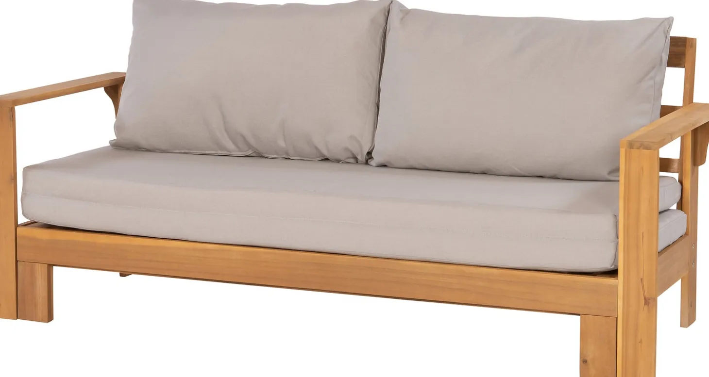 Intratuin 2-zits loungebank Lazy bruin