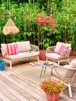 Intratuin 2-zits loungebank Lola beige