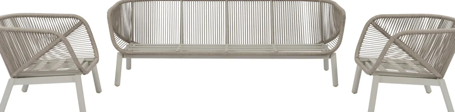 Intratuin 3-zits loungebank Lola beige