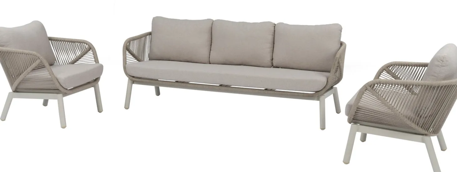 Intratuin 3-zits loungebank Lola beige