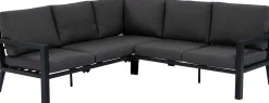 Intratuin 4-zits loungebank Milo antraciet
