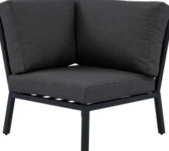 Intratuin 5-zits loungebank Milo antraciet