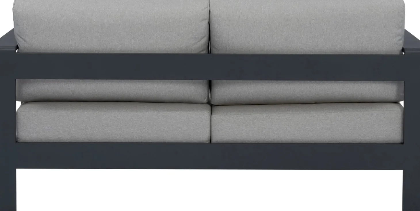 Intratuin 2-zits loungebank Nova antraciet