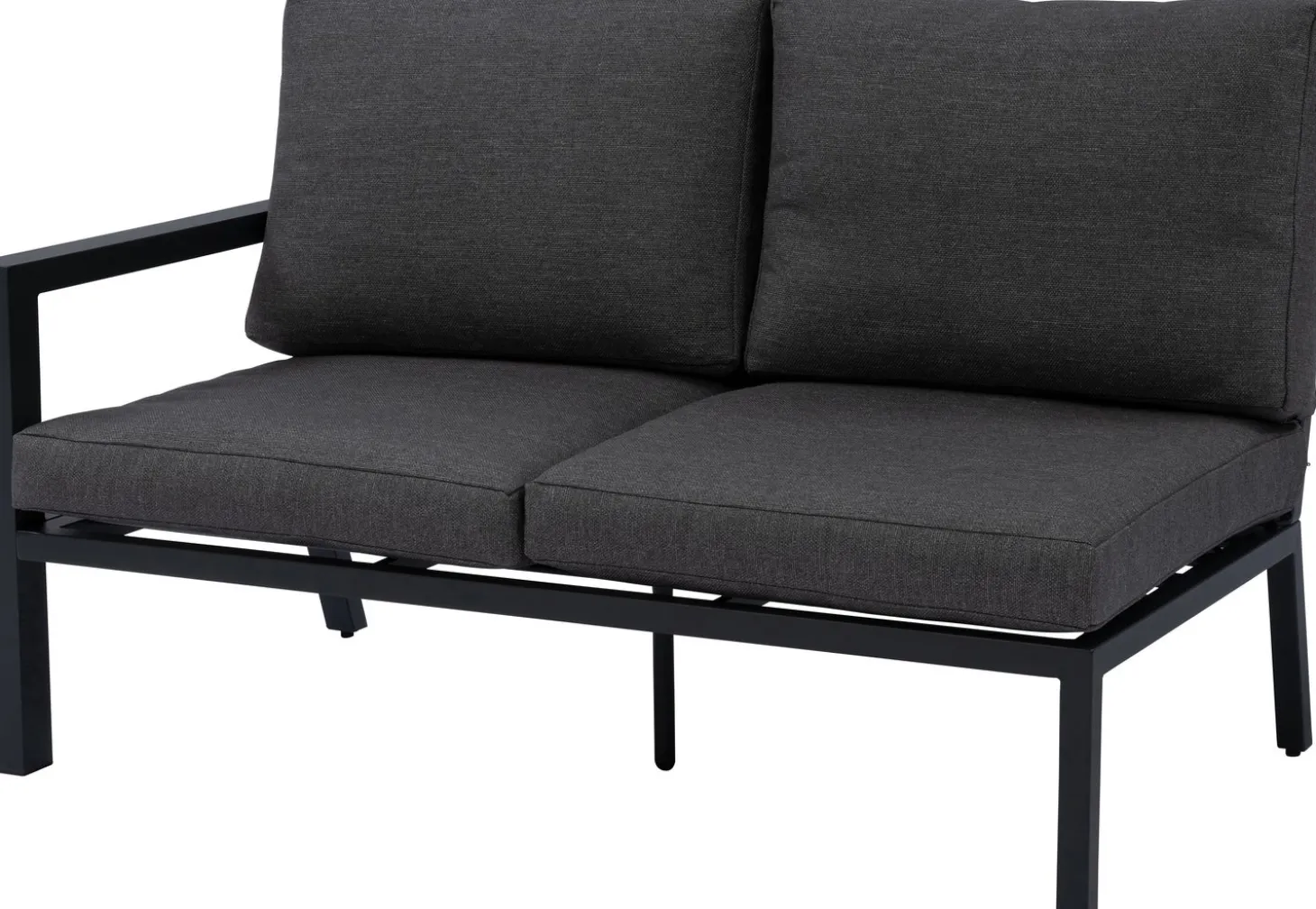 Intratuin 5-zits loungeset Milo antraciet