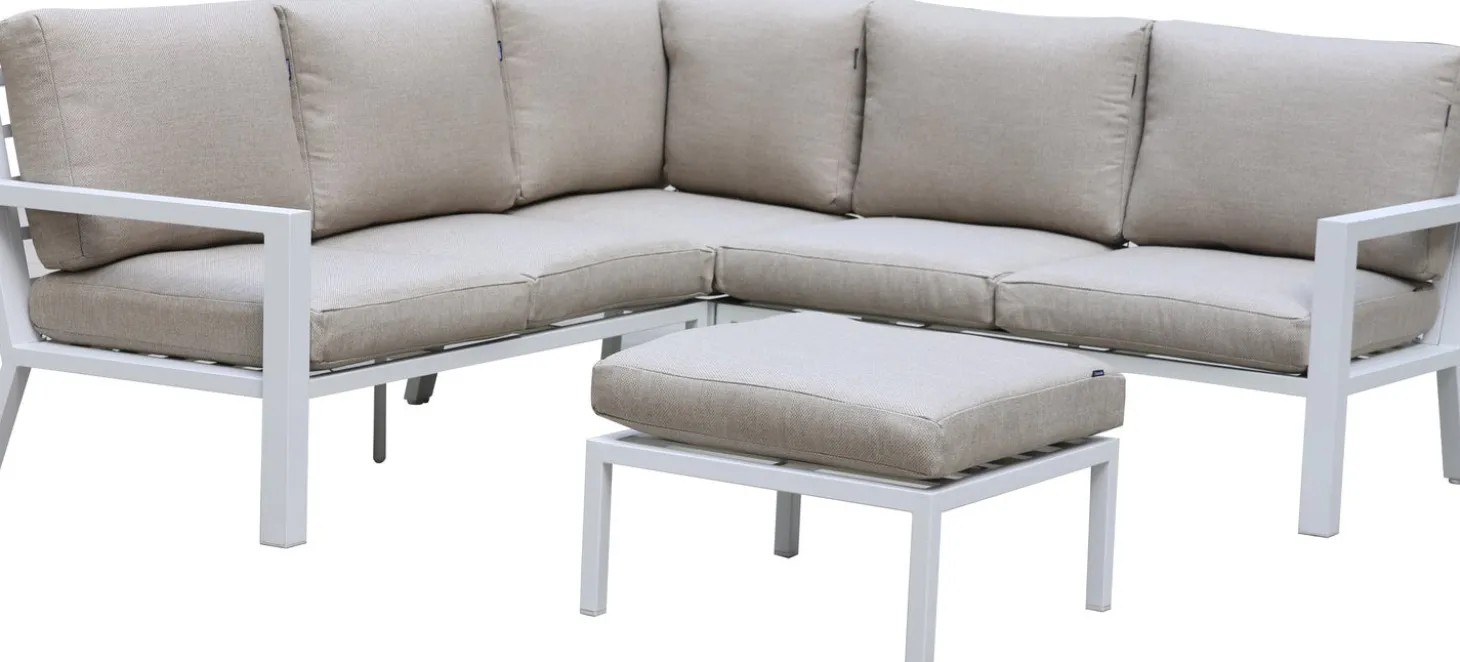 Intratuin 4-zits loungeset Milo wit