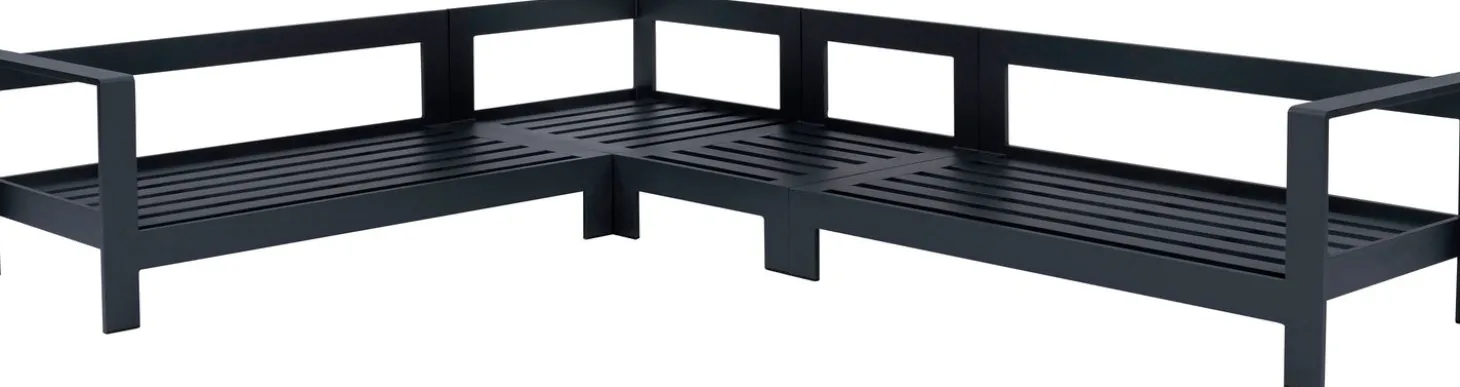 Intratuin 5-zits loungeset Nova antraciet