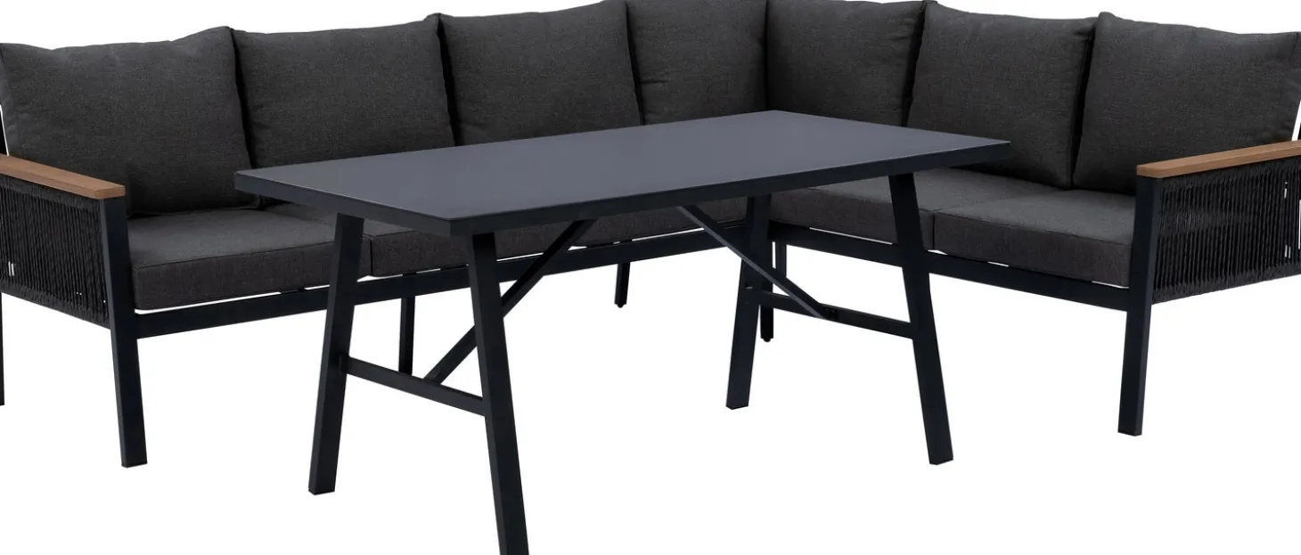 Intratuin 6-zits loungeset Sem zwart
