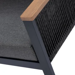 Intratuin 6-zits loungeset Sem zwart