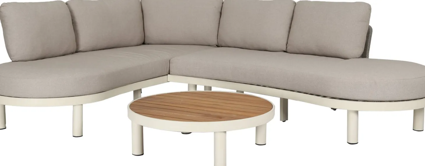 Intratuin 5-zits loungeset Silvie crème