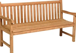 Intratuin 3-zits tuinbank Jesse naturel 180 x 65 x 92 cm