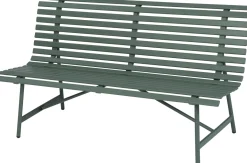 Intratuin 2-zits tuinbank Mirte groen 160 x 68,5 x 87,5 cm