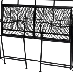 Intratuin 2-zits tuinbank Tjibbe zwart 113 x 58,5 x 97,5 cm
