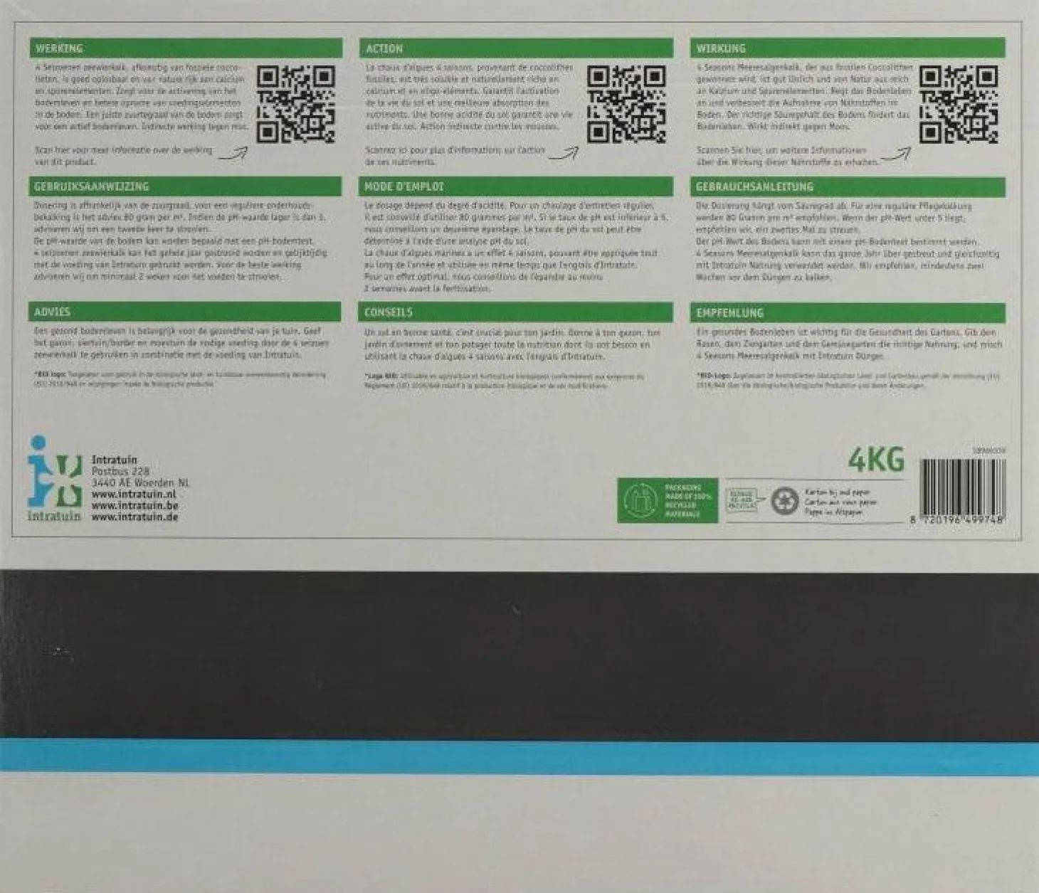 Intrauin Zeewierkalk 2 kg