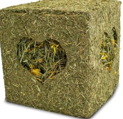 JR Farm Hooiblok Met Bloemen 450 g