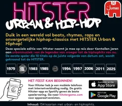 Jumbo kaartspel Hitster Urban & Hip-Hop 16+ jr