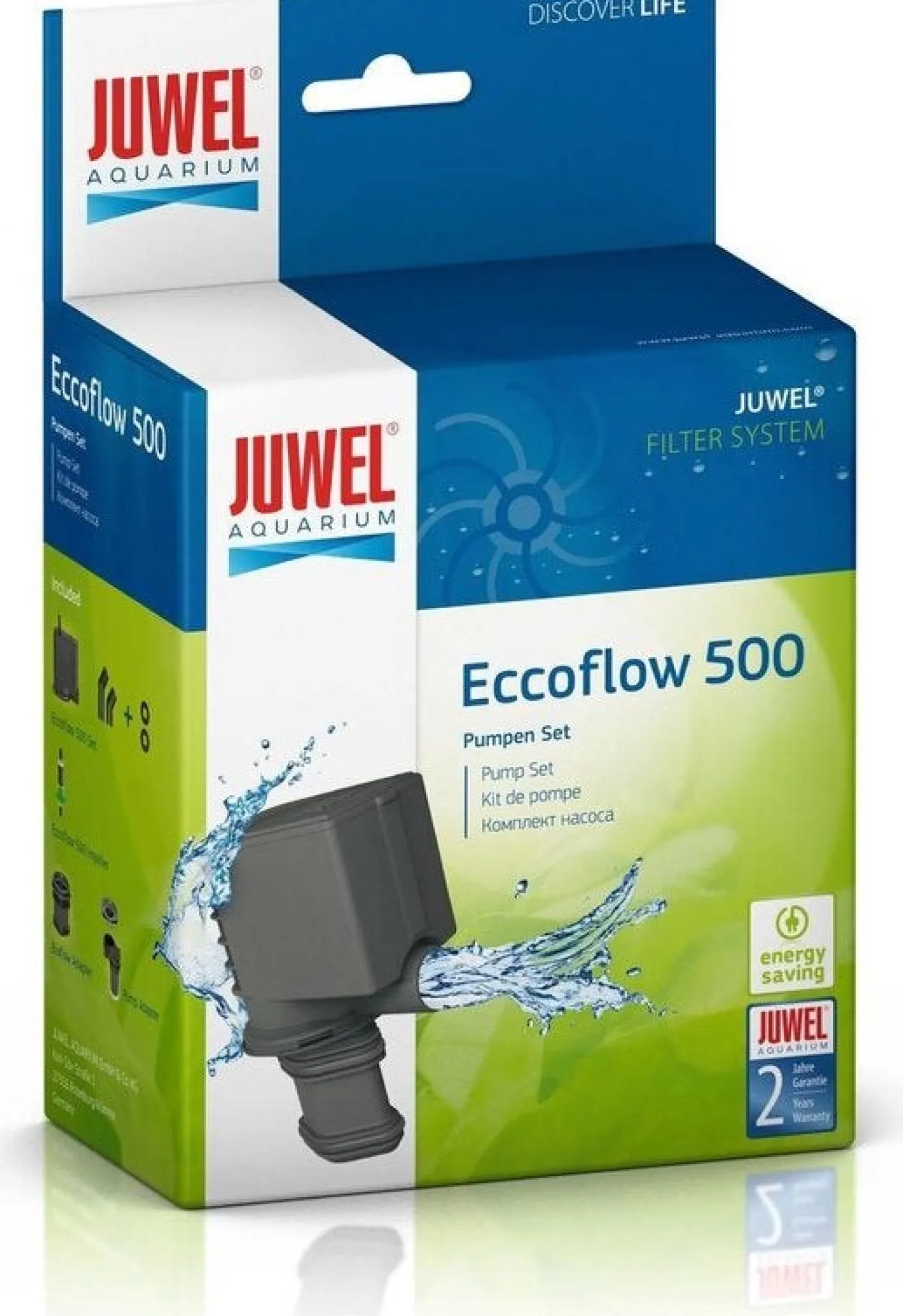 Juwel aquarium pomp Eccoflow zwart 500 l/h