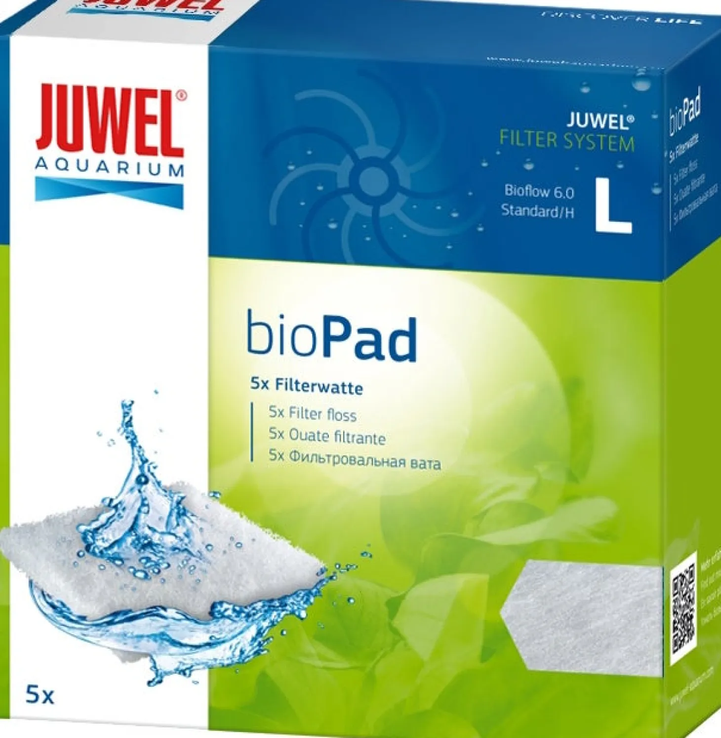 Juwel filterwatten bioPad L 5 stuks