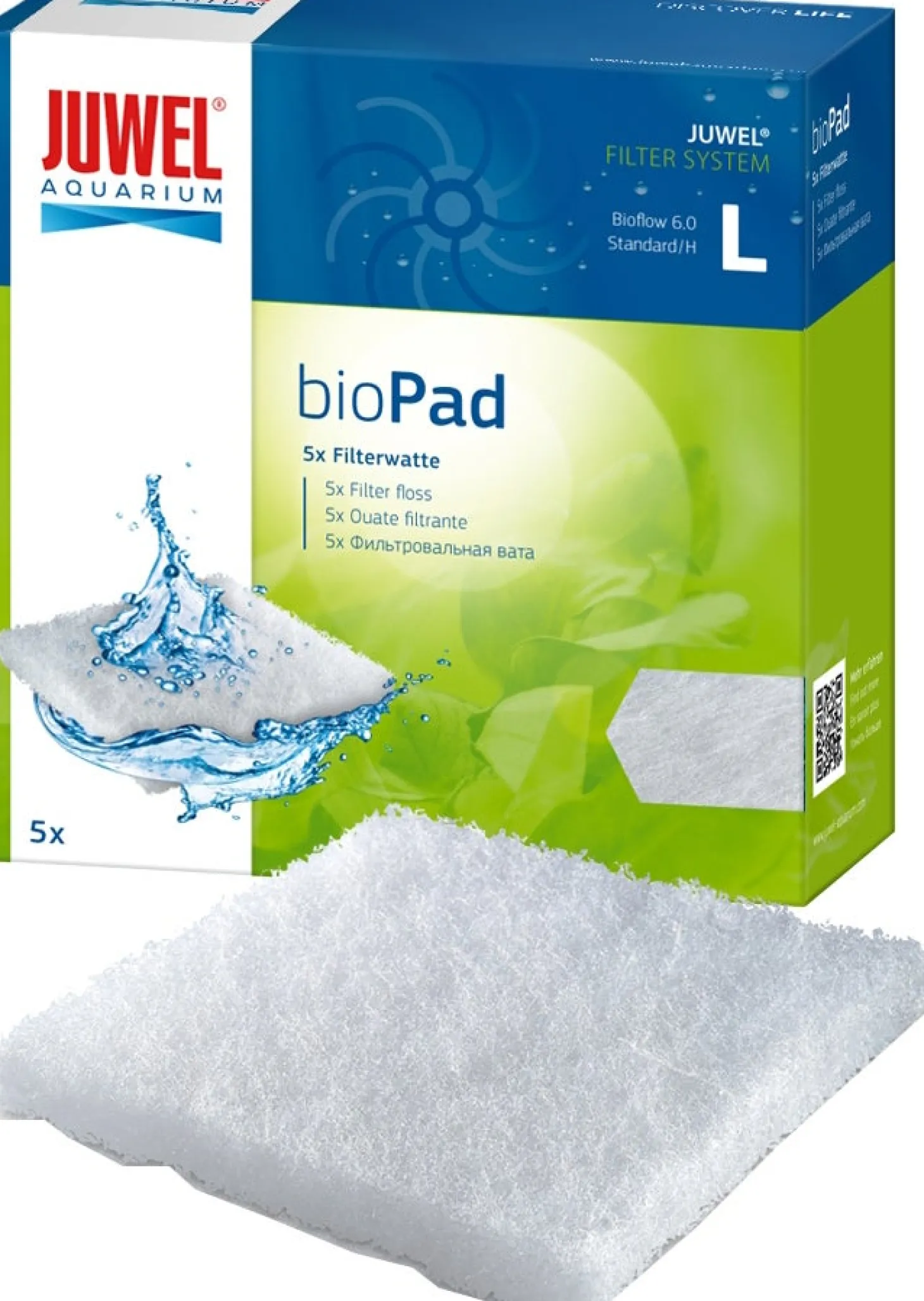 Juwel filterwatten bioPad L 5 stuks