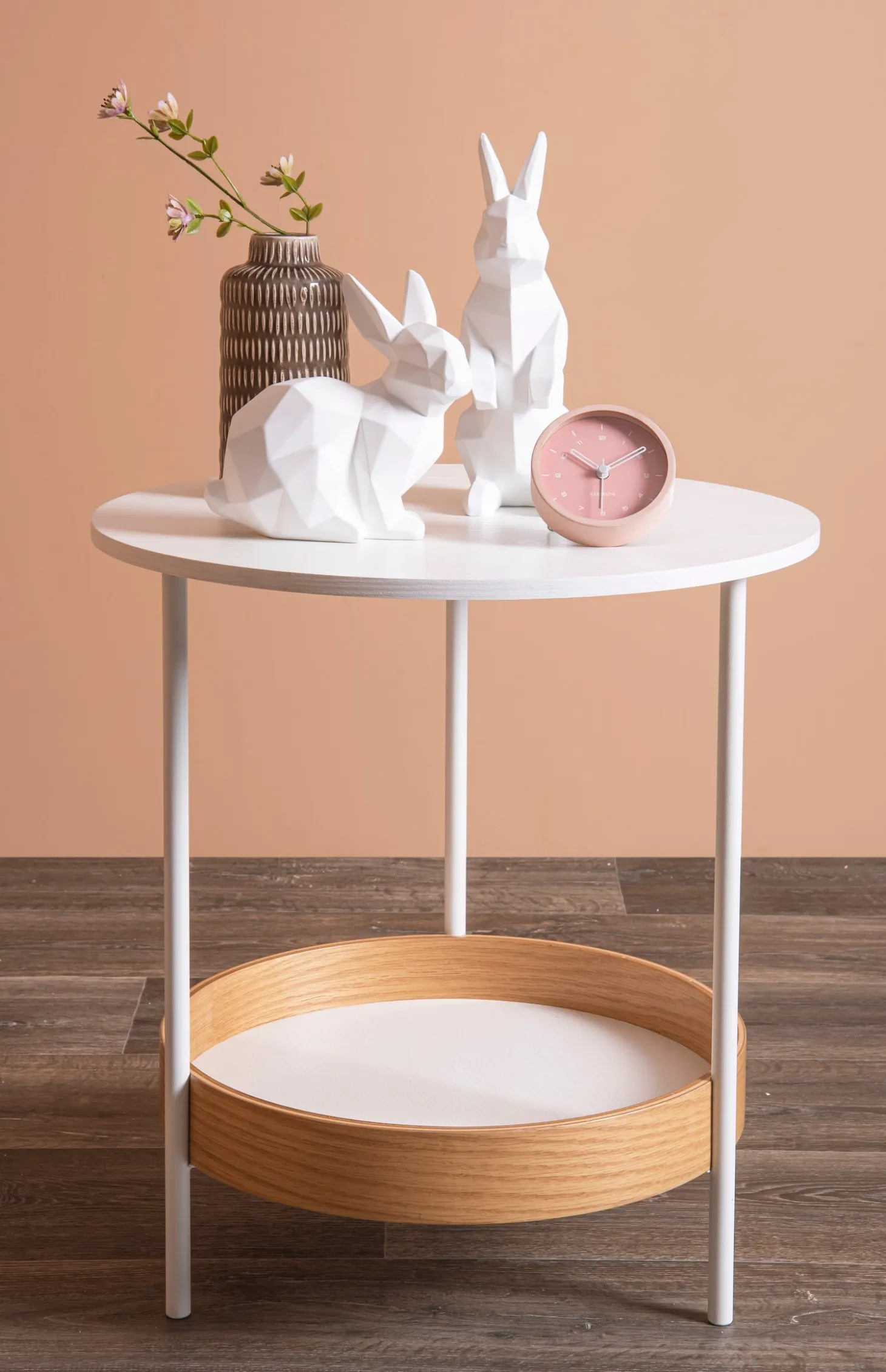 Karlsson wekker Tinge roze D 9 H 3 cm