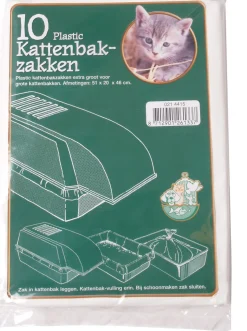 Kattenbakzakken extra groot