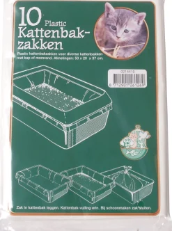 Kattenbakzakken groot