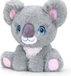 Keel Toys knuffel koala grijs H 16 cm