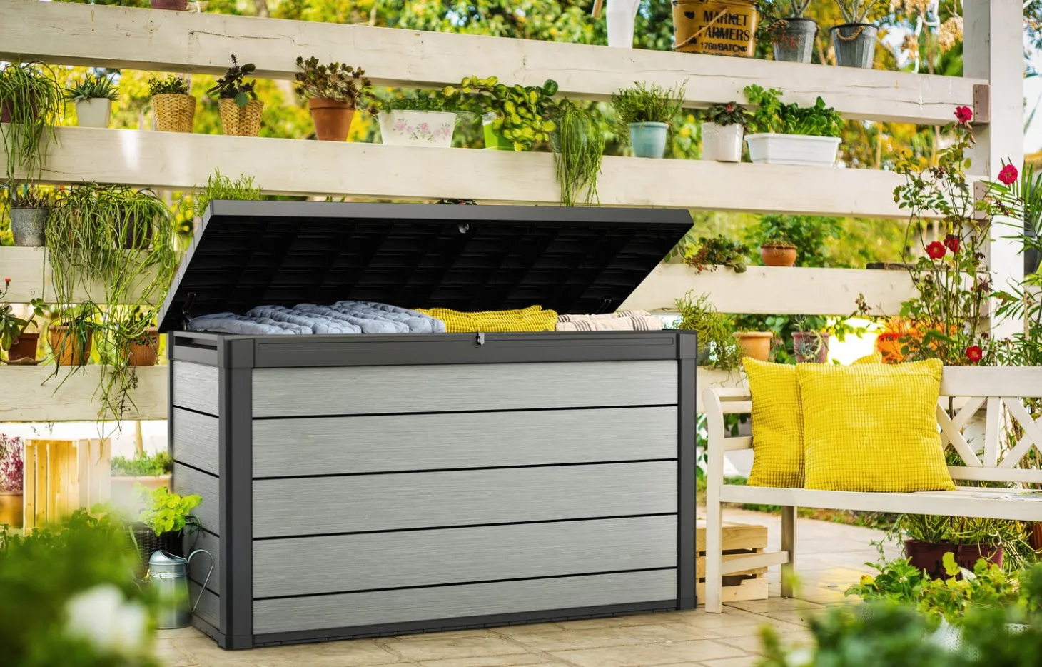 Keter opbergbox Denali grijs 151,7 x 72,5 x 90 cm