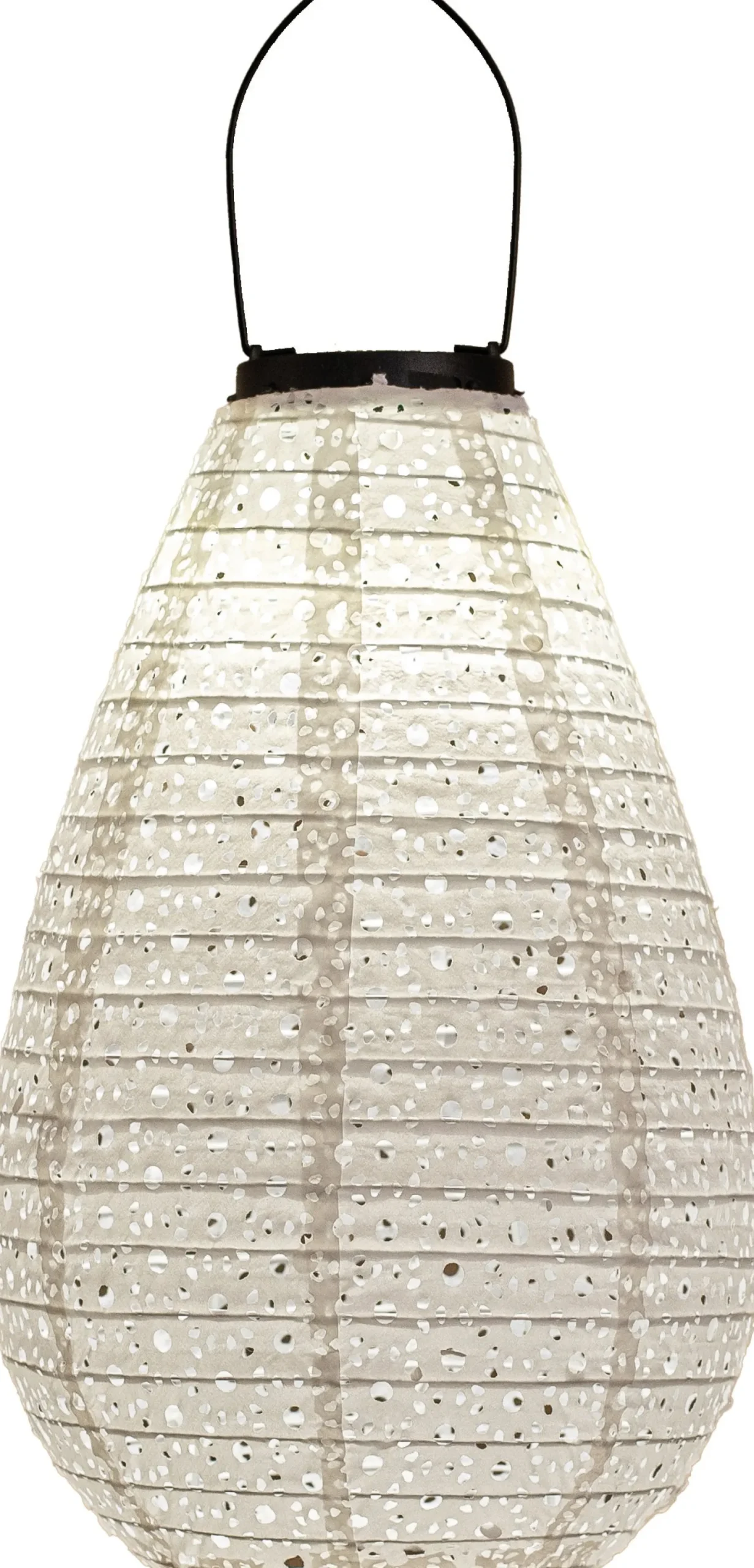 Lampion Marrakesh wit D 20 H 29 cm