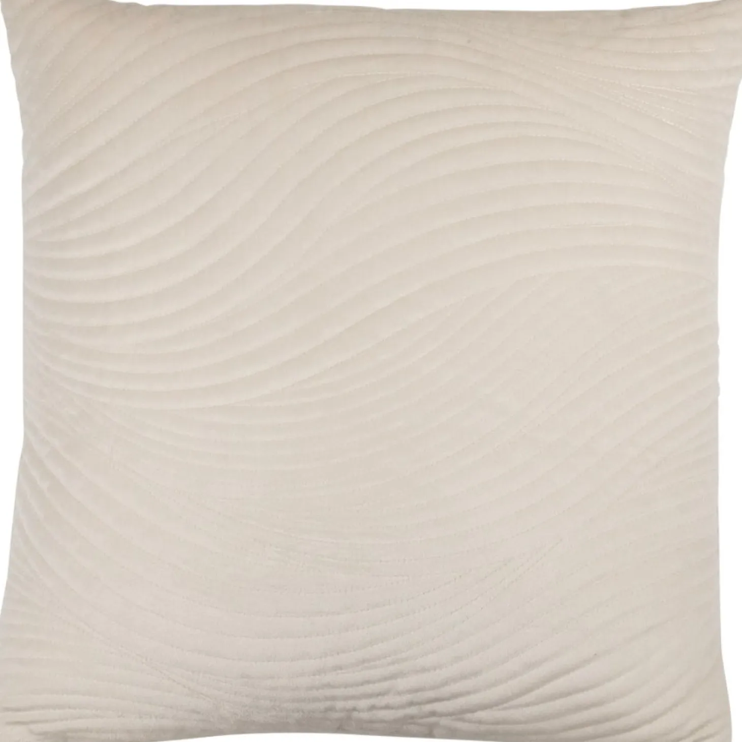 Linen & More sierkussen Derry wit 45 x 45 cm
