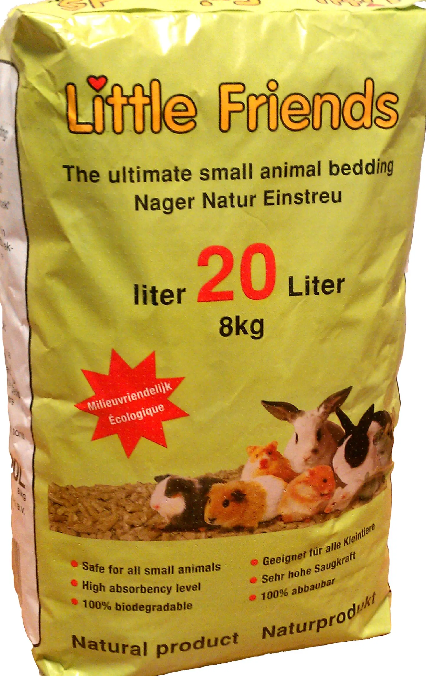 Little Friends bodembedekker strokorrel 8 kg