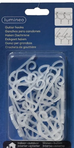 Lumineo goothaak 3,5 cm 24 stuks