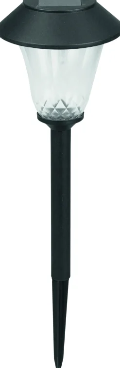Luxform Lighting solar tuinlamp St. Tropez zwart D 12 H 41,5 cm