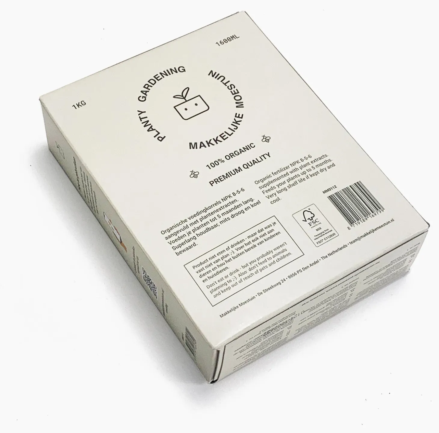 Makkelijke Moestuin voeding 1 kg
