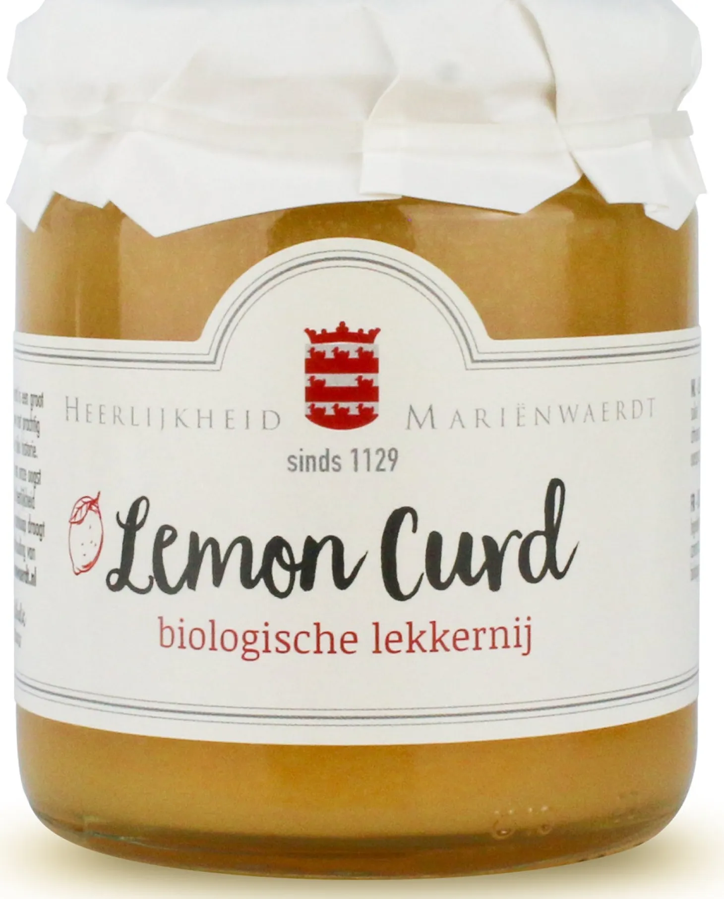 Mariënwaerdt bio lemon curd 260 g