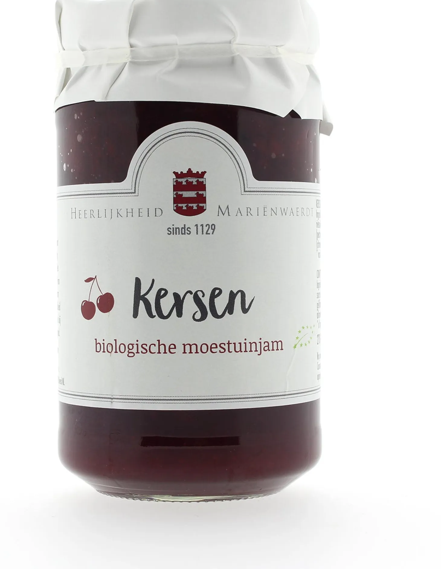 Mariënwaerdt bio moestuinjam kersen 270 g