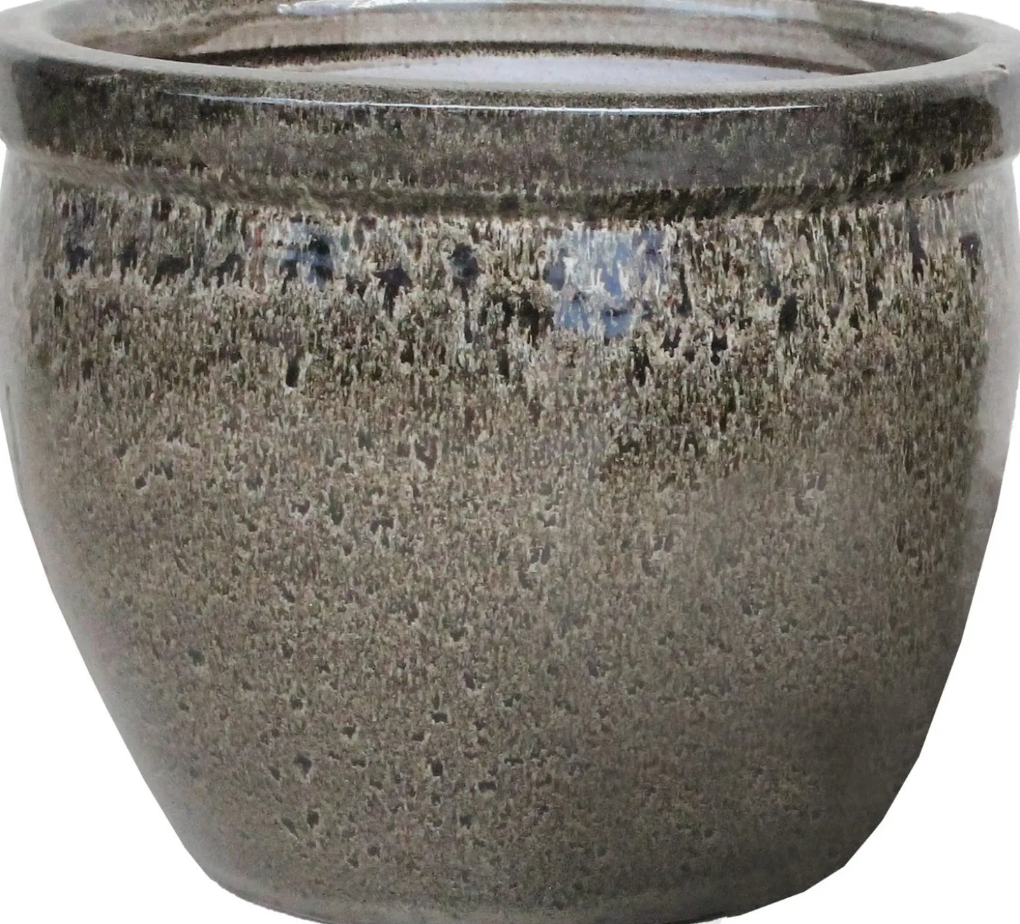 Mega Collections bloempot Delta bruin D 21 H 16 cm