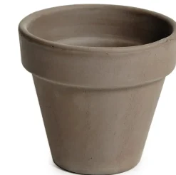 Mega Collections bloempot Mokka taupe D 15,2 H 13,2 cm
