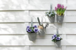 Mega Collections hangpot old look D 16 cm zink