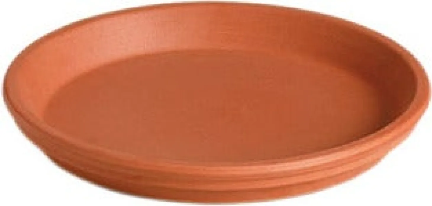 Mega Collections schotel waterresistent D 23 cm terracotta
