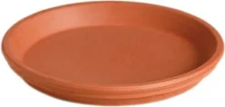 Mega Collections schotel waterresistent D 13 cm terracotta