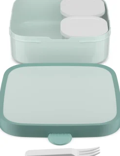 Mepal Bento broodtrommel Campus groen 18,4 x 18,2 x 6,5 cm
