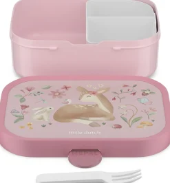 Mepal broodtrommel Campus Fairy Garden roze 17,8 x 13,2 x 6,1 cm