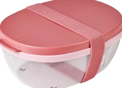Mepal saladbox Ellipse terracotta 22,5 x 17,5 x 9,5 cm