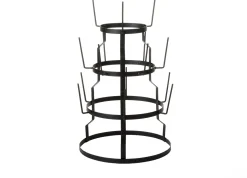 Mica Decorations beker houder zwart D 34 H 50 cm
