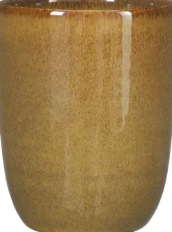 Mica Decorations beker Tabo geel D 10 H 7,5 cm