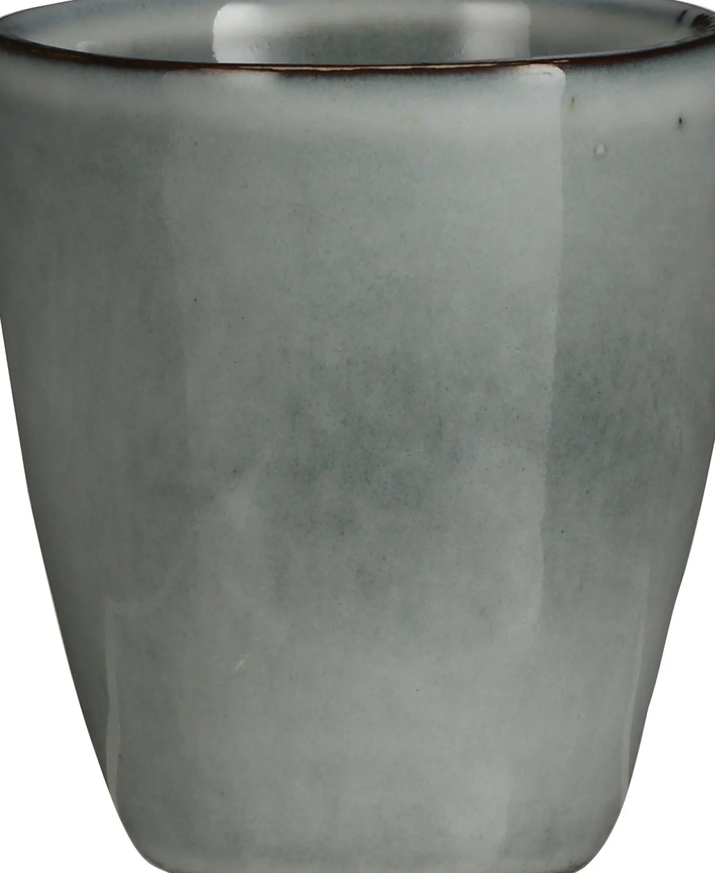 Mica Decorations beker Tabo grijs D 7,5 H 8,5 cm